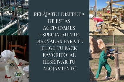 Packs y actividades